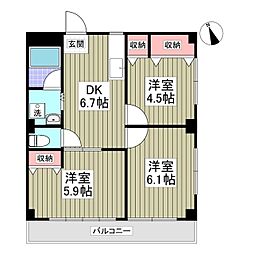 第五山中マンション 201