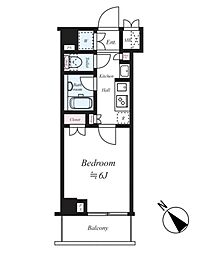ルーブル川崎中丸子 206号室