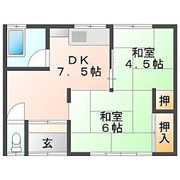 鏡島南貸家　現状貸し 1