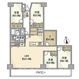 大船第参パークタウンＦ棟 508