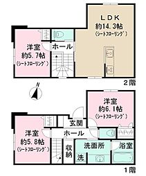 志木市中宗岡2丁目の一戸建て