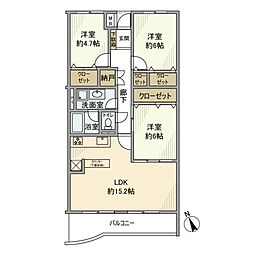 ベルググランデ東久留米 208