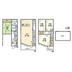 新北島6丁目戸建 1