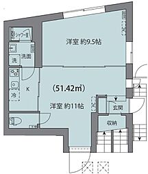 ルクール市ヶ谷払方町(旧ARK HOUSE 市ヶ谷払方町)