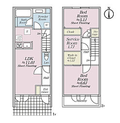 世田谷区八幡山3丁目の一戸建て