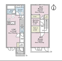 世田谷区八幡山3丁目の一戸建て
