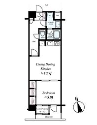 アルシオンエアポートタワー 1502号室