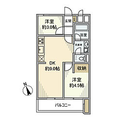 キャスルメジェール鶴瀬 410