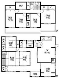 浜松市中央区半田山1丁目の一戸建て