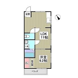 ウチダコーポ1 202