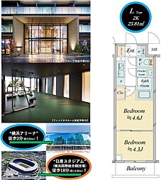 ドゥーエ新横浜 418