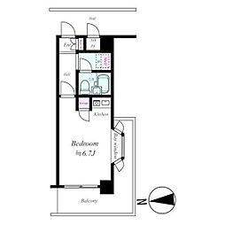 品川大井町スカイレジテル 301号室