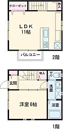 調布市小島町3丁目の一戸建て