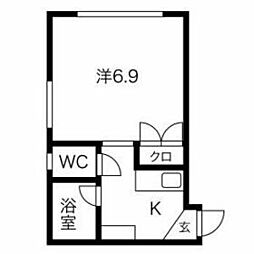 シティパレス南天神ｐａｒｔ1 202