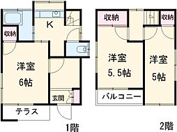 富士見市貝塚1丁目戸建 1