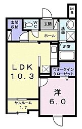 エスポワール　ほたる野 104