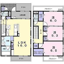 長久手市長配1丁目の一戸建て