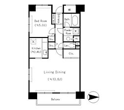 フレスコ川崎 1102
