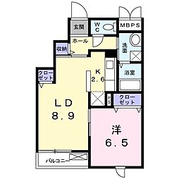 ＴＳＵ・ＢＡ・ＫＩ　Ｂ棟 301