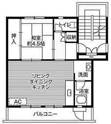 ビレッジハウス烏山1号棟 0405