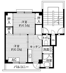ビレッジハウス拾石2号棟 407