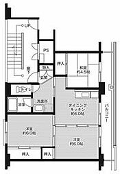 ビレッジハウスなかのめ1号棟 202