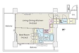 シャトレ信濃町 402
