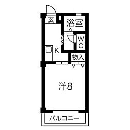 コーキア矢田 2B