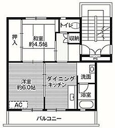 ビレッジハウス巣南町西1号棟 402