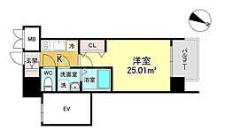 レジュールアッシュ塚本レジデンス 801