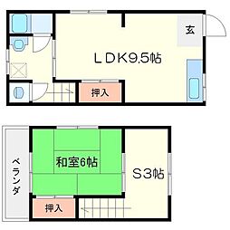 吹田市山田東1丁目の一戸建て