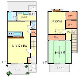 箕面市小野原東4丁目の一戸建て