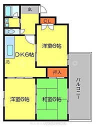 ロイヤルハイツ扇町II 603