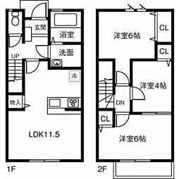 Maisonette land 川越I A 103