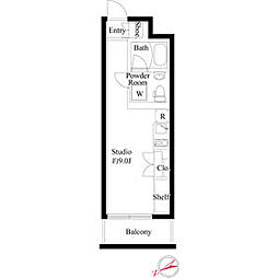 ホウエイコート西国立 204