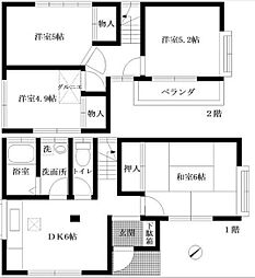 相模原市中央区上矢部1丁目の一戸建て