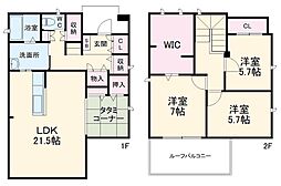 安城市桜井町伝左の一戸建て