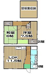 桂市ノ前町貸家 1