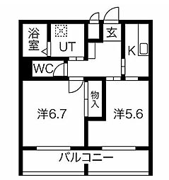 メゾンドール永塚 203