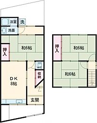 北嵯峨北ノ段町貸家2