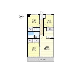 宇都宮市雀の宮2丁目
