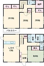 宇都宮市上戸祭町の一戸建て