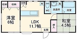 鳶尾五丁目貸家 1