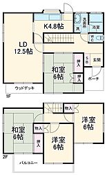厚木市毛利台3丁目の一戸建て