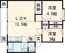 富士見町団地26号棟 308