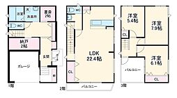 上新田1丁目戸建て