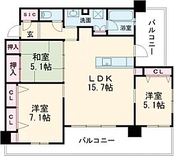 サザンパレス樋川プラシード 1101