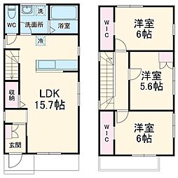 名古屋市天白区焼山2丁目の一戸建て