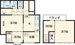 壬生西大竹町貸家