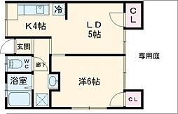 大亀谷六躰町平屋 1